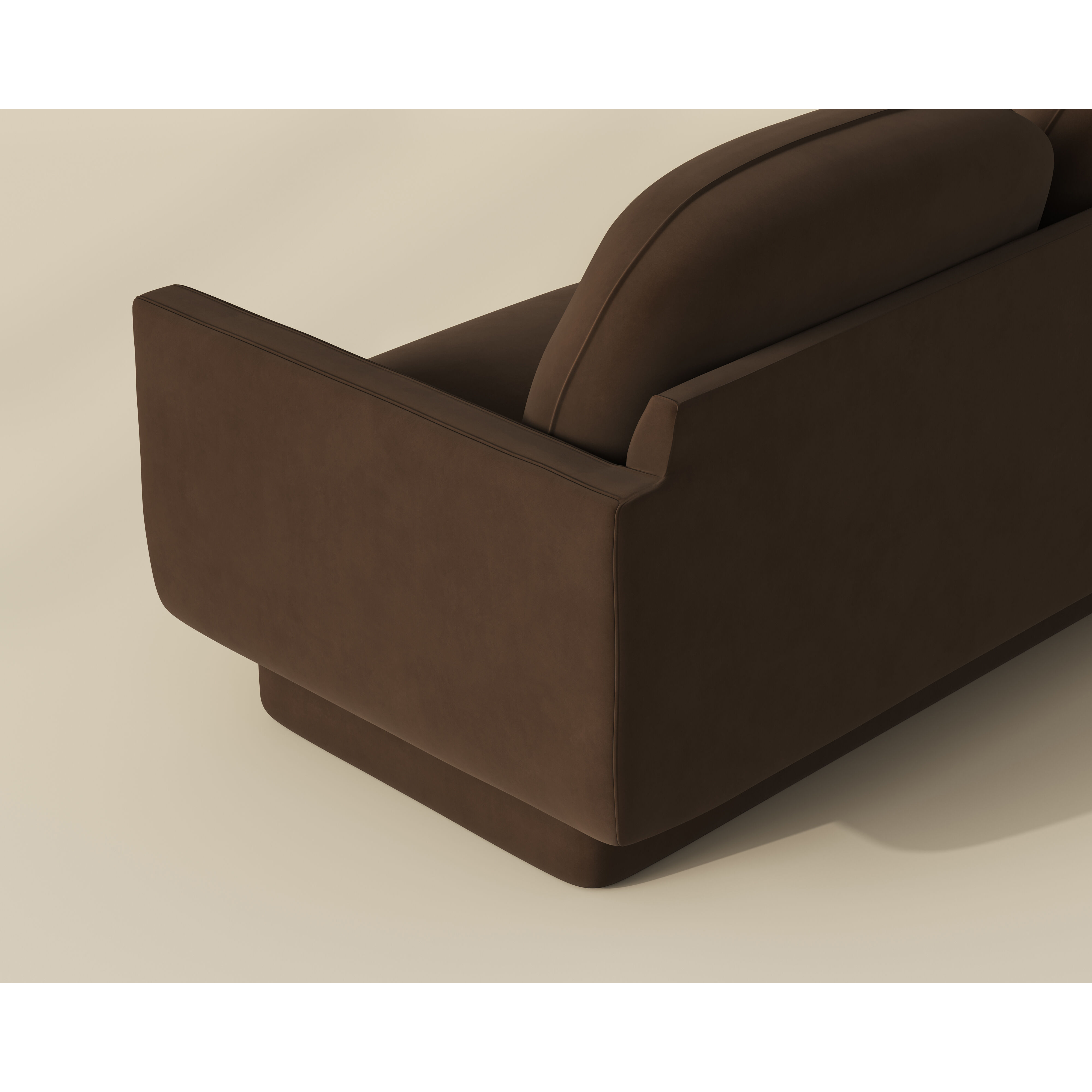Everton Meg Dark Brown Sofa